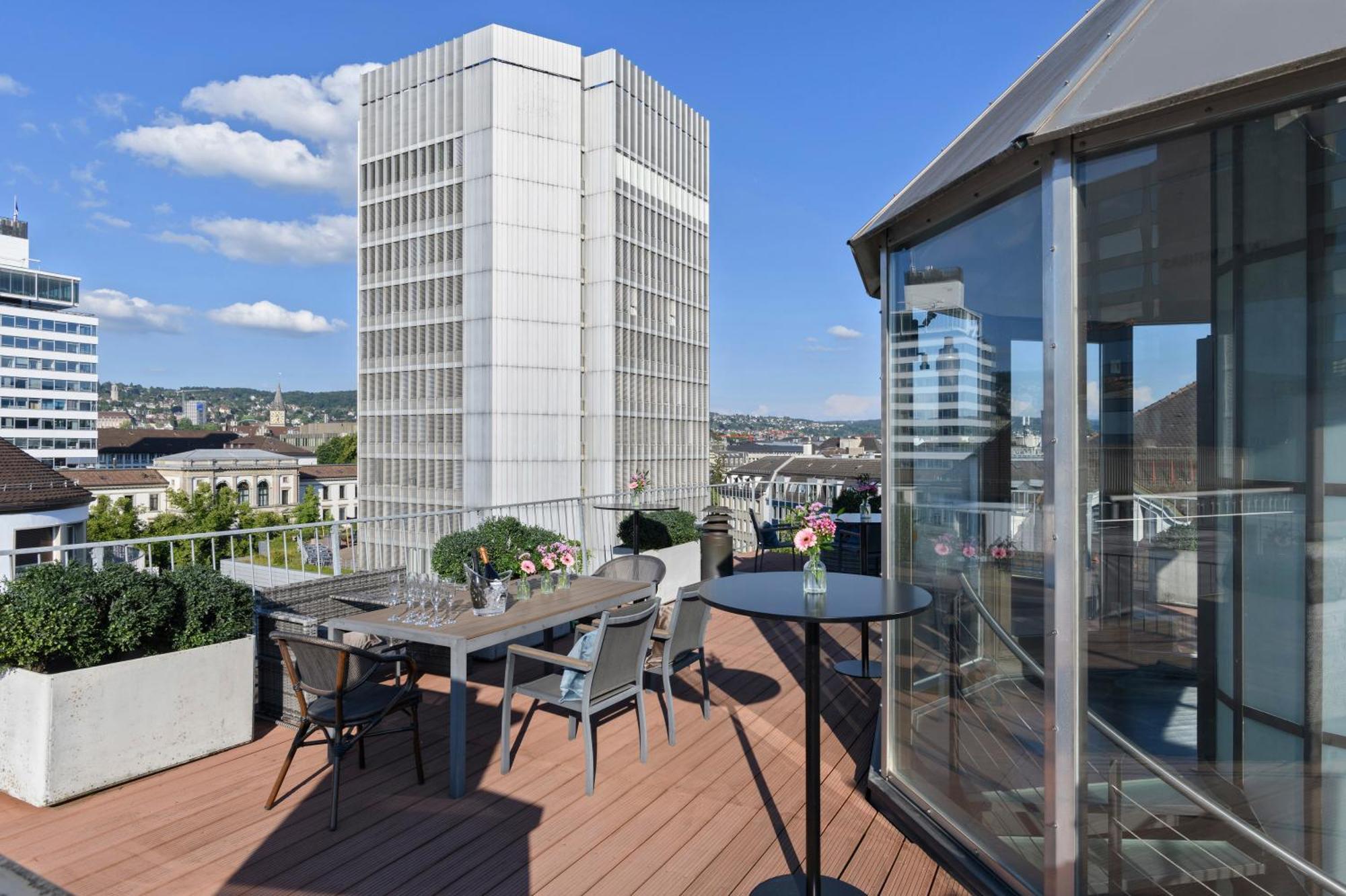 Visionapartments Brandschenkestrasse - Contactless Check-In Zürich Exteriör bild